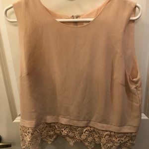 Pink boutique top